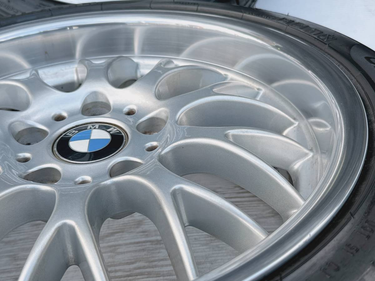 バリ山!BMW 社外メッシュホイール 17インチ まぁまぁ美品です!深リム