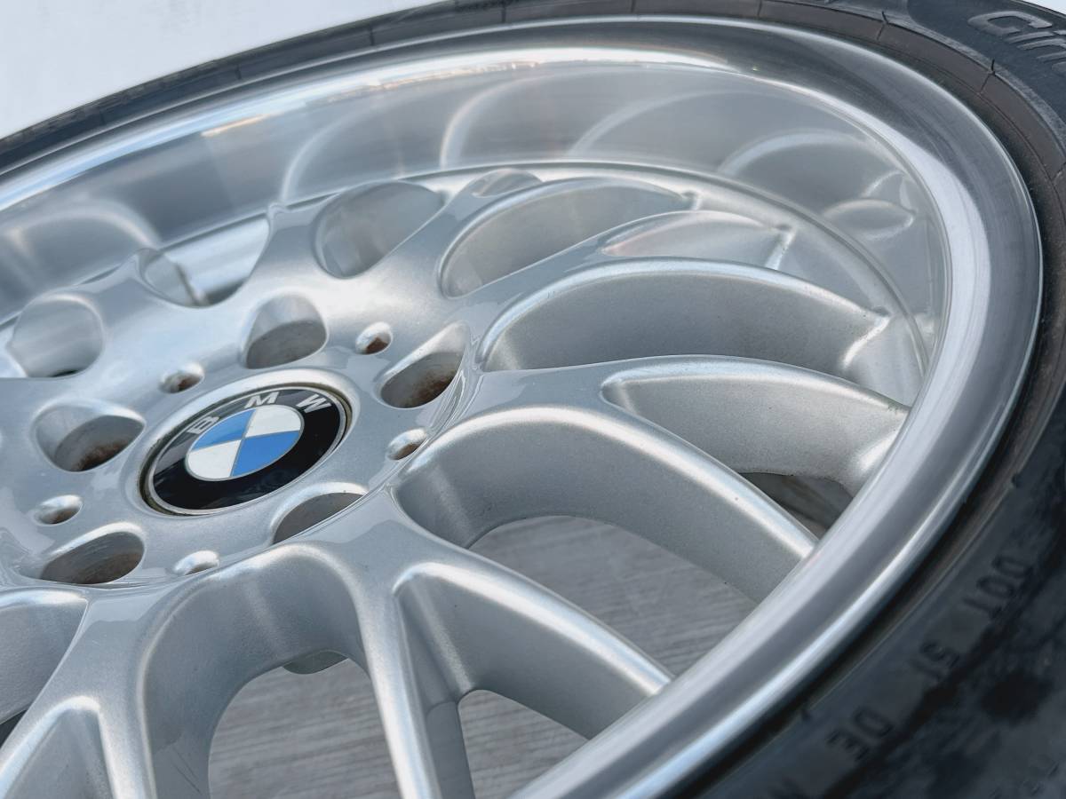 バリ山!BMW 社外メッシュホイール 17インチ まぁまぁ美品です!深リム