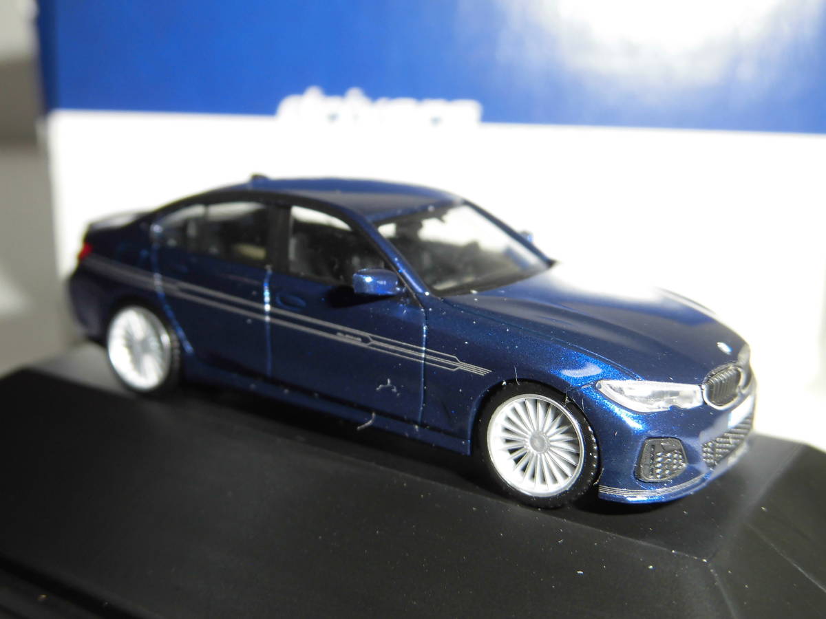 激レア】BMW ALPINA B3 ミニカー 1/18 ブルー