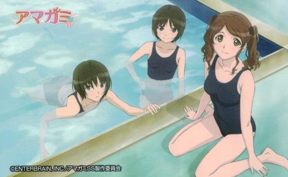 アマガミSS 電撃G'sマガジン テレカ 【七咲逢 橘美也 中多紗江 アマガミSS 電撃G'sマガジン テレカ 【七咲逢 橘美也 中多紗江