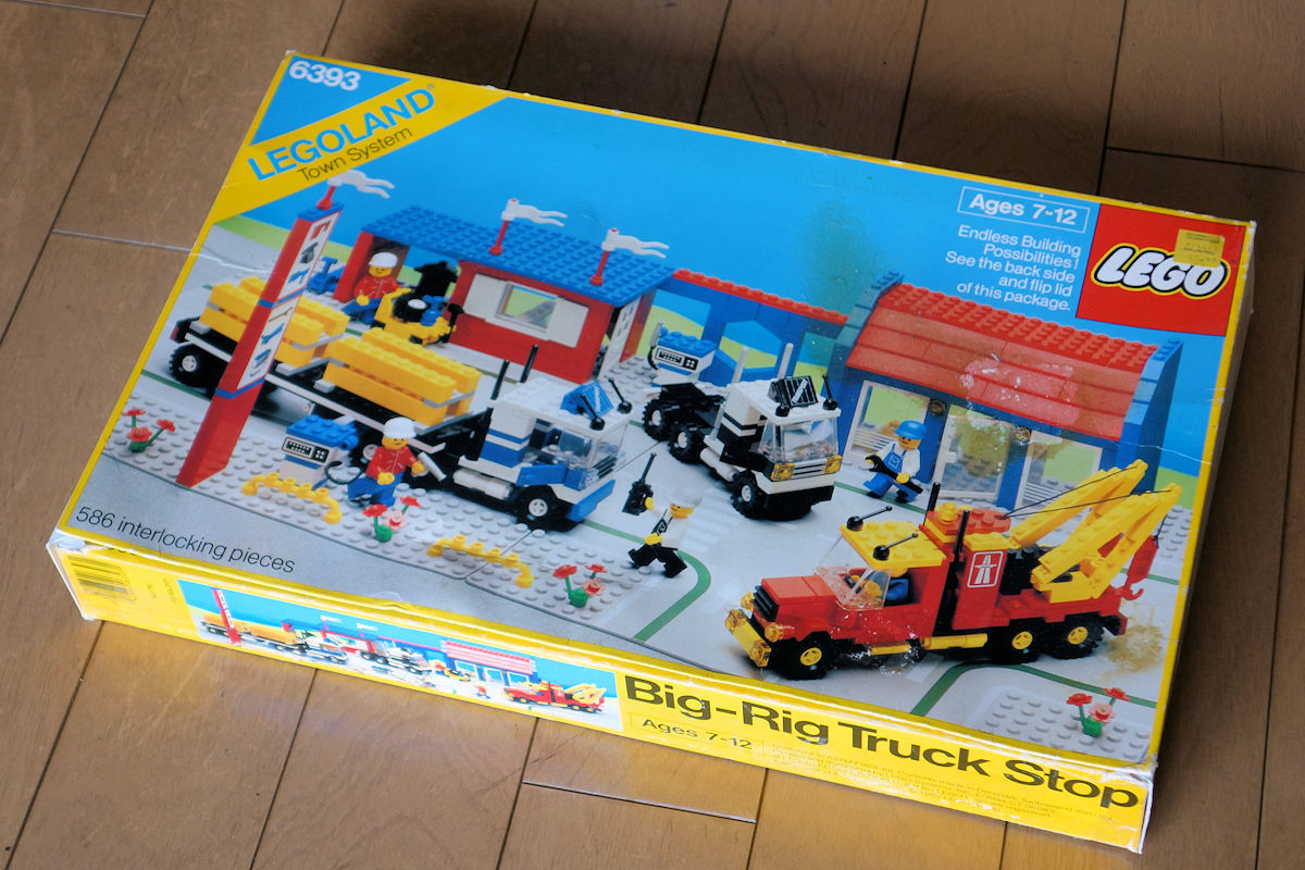 かなりレア☆ LEGO 6393 Big-Rig Truck Stop 1987年 日本未発売
