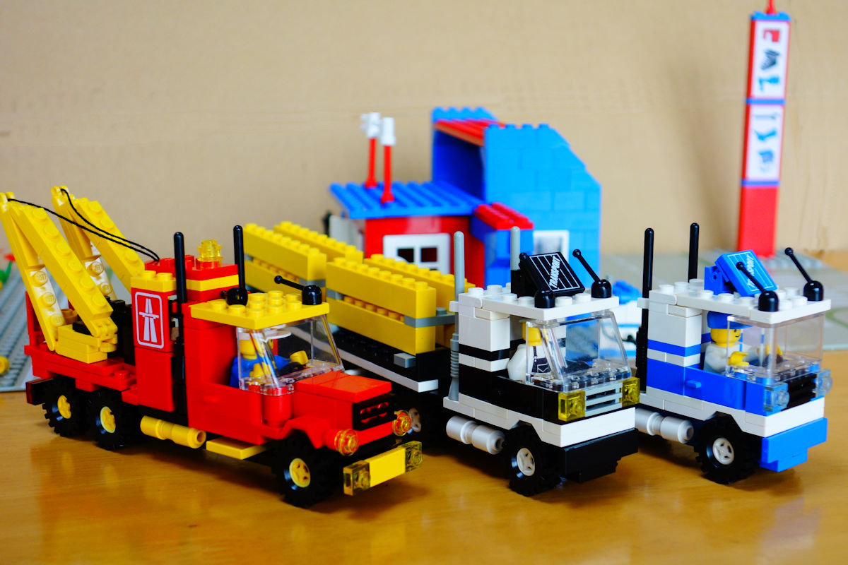 かなりレア☆ LEGO 6393 Big-Rig Truck Stop 1987年 日本未発売