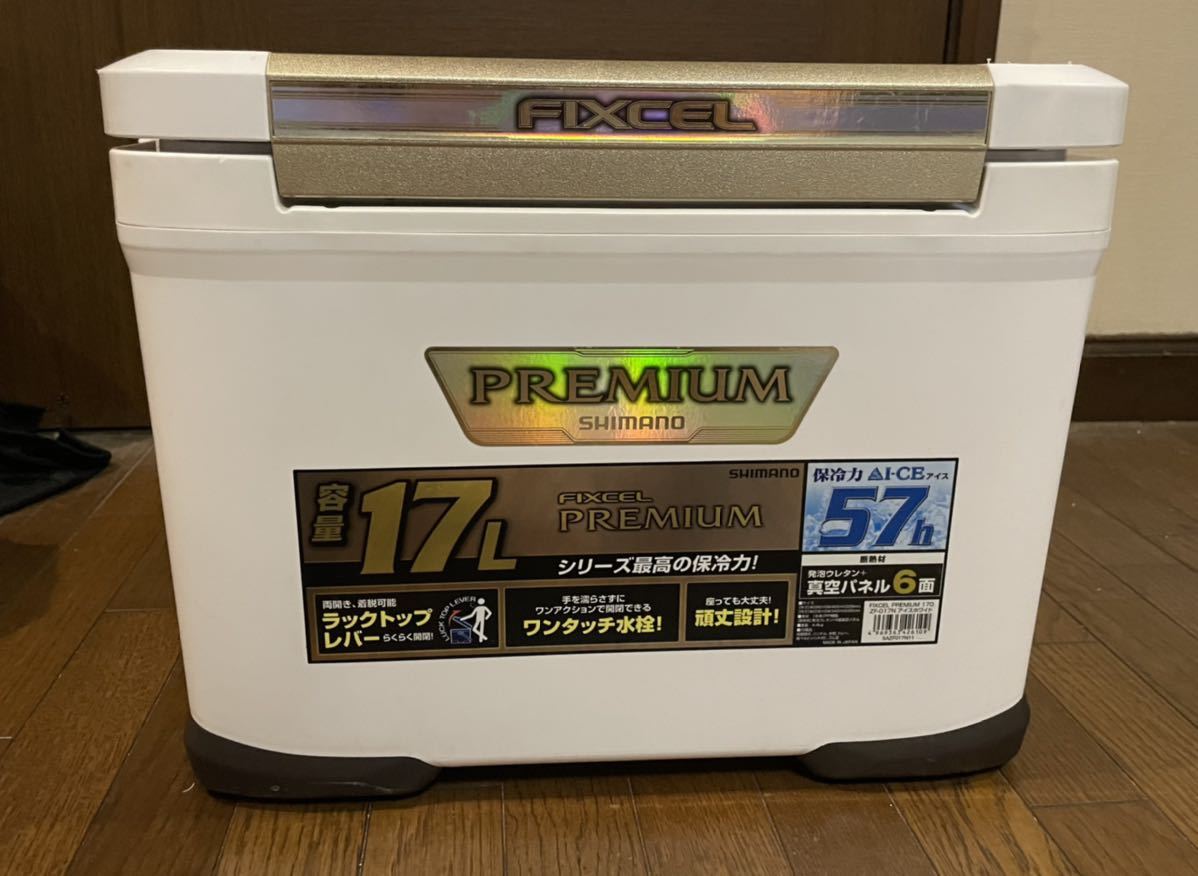 シマノ フィクセル プレミアム 17L SHIMANO クーラーボックス www