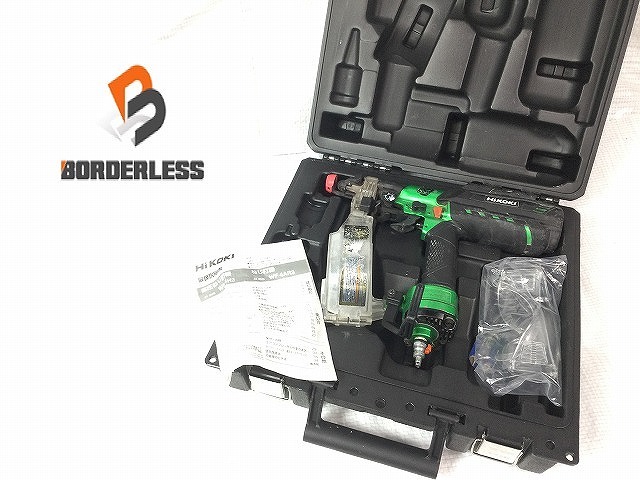 ☆品☆ HITACHI 日立工機 高圧 ねじ打ち機 WF4H3(S) スピード優先
