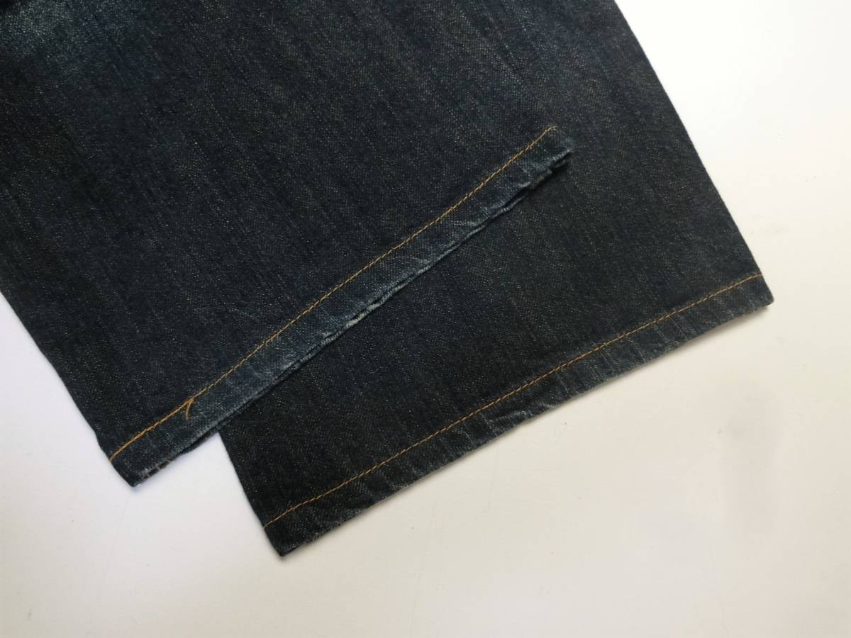  атмосфера выдающийся .. сделано в Японии EDWIN EXCLUSIVE VINTAGE Edwin 444XVS Western обработка Denim джинсы W30/E222