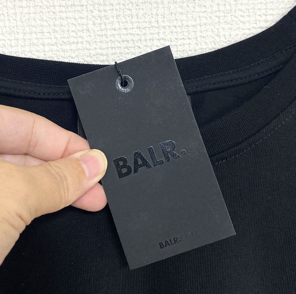 新品未使用 ボーラー BALR. ロングスリーブTee ブラック size/XL www