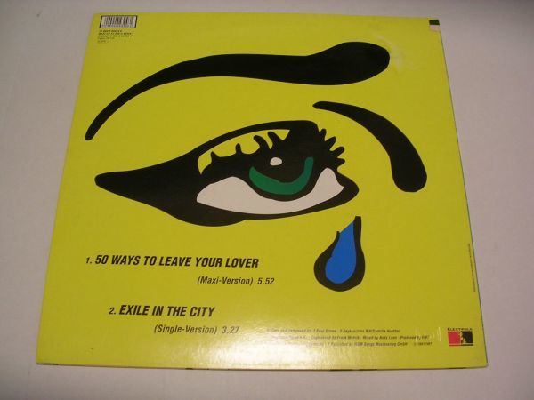 ●R&B UK SOUL 12inch●/FMT FEAT. CAMILLA / 50 WAYS TO LEAVE YOUR LOVER_画像2