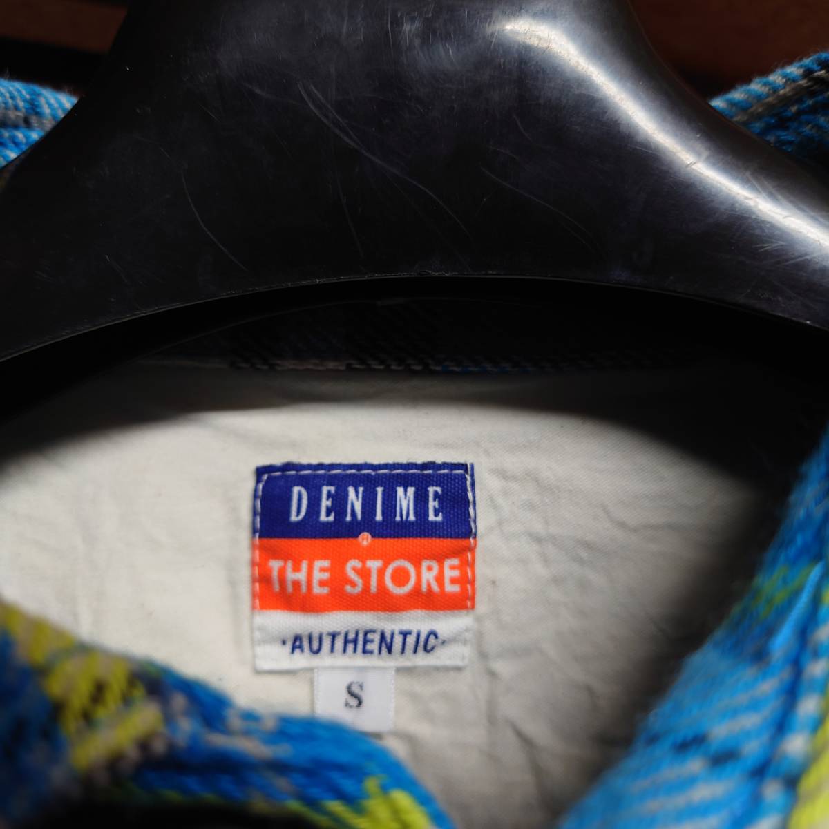 （ほぼ新品）DENIME（ドゥニーム）ヘビーフランネルチェックシャツ_画像5