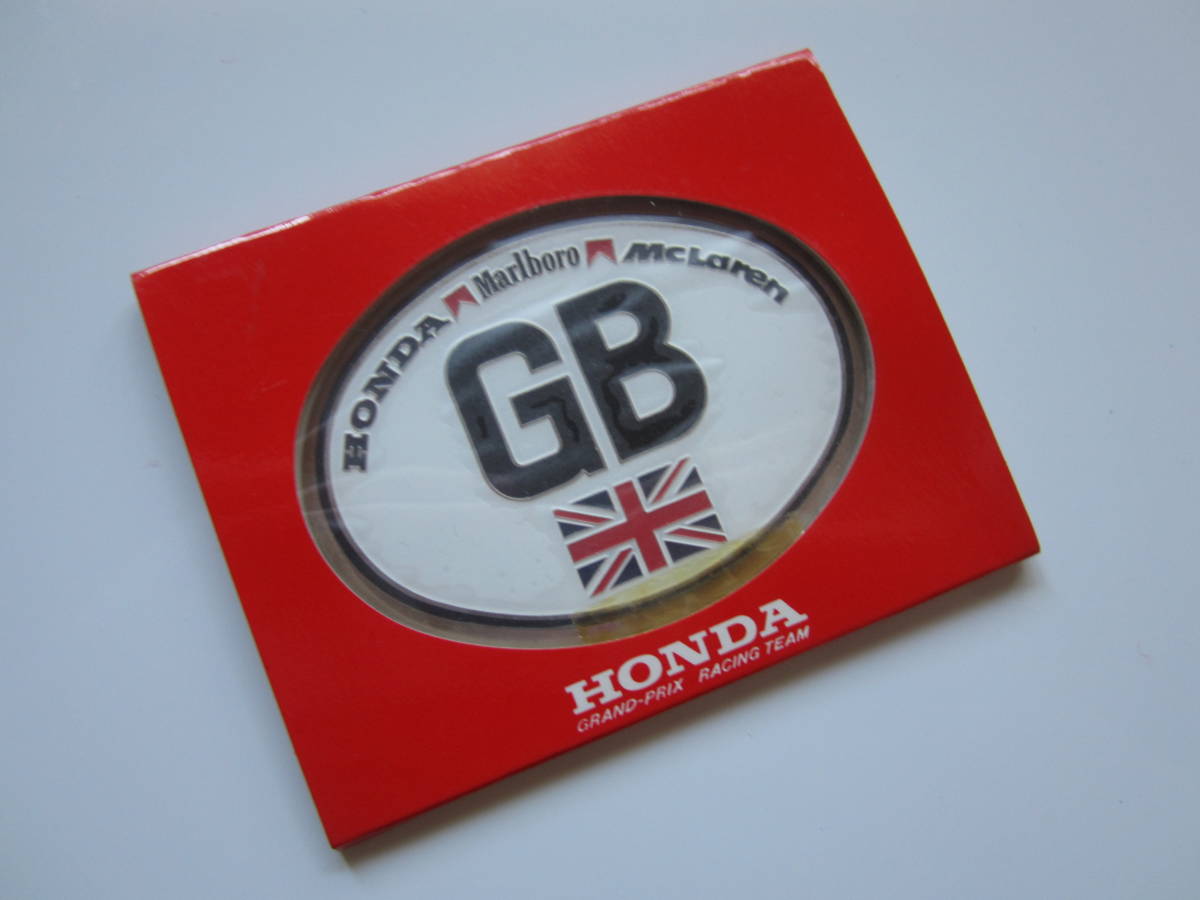 HONDA Marboro McLaren ホンダ GB イギリス マルボロ マクラーレン バイク オートバイ ステッカー/自動車 レーシング F1 G1_画像1