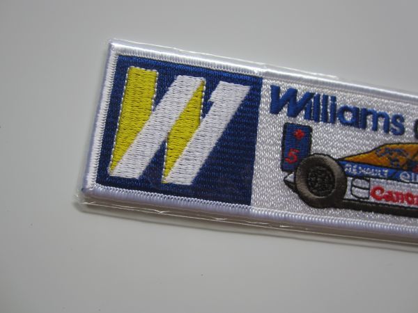 WILLAMS ルノーウィリアムズ CANON キャノン elf CAMEL レーシングカー ワッペン/自動車 整備 F1 スポンサー 企業 150_画像4