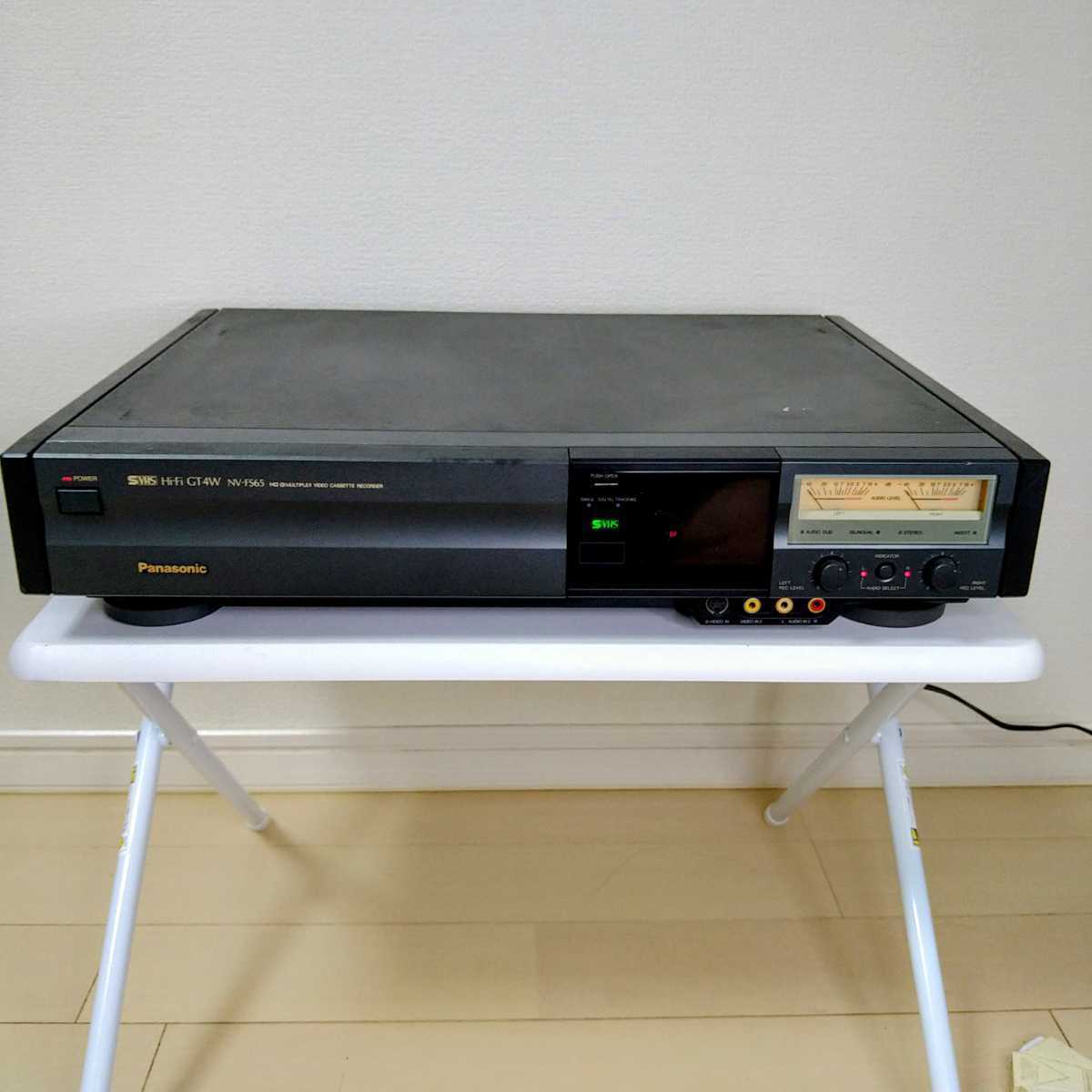 Panasonic NV-BX25 S-VHS ビデオデッキ 取説・リモコン付 【在庫あり