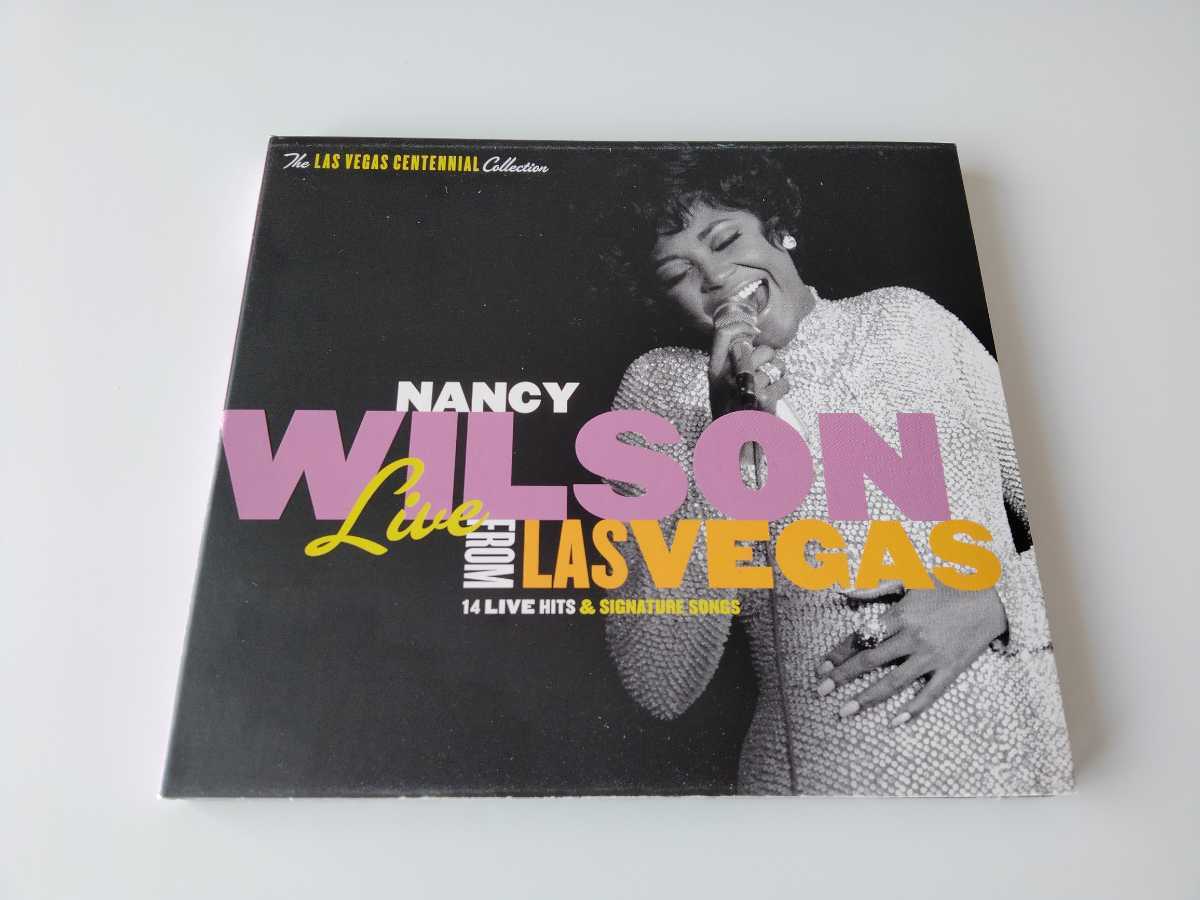 Nancy Wilson /Live From Las Vegas 14 LIVE HITS デジパックCD CAPITOL EU 72438-75938-24 05年リリース LAS VEGAS CENTENNIAL COLLECTION_画像1