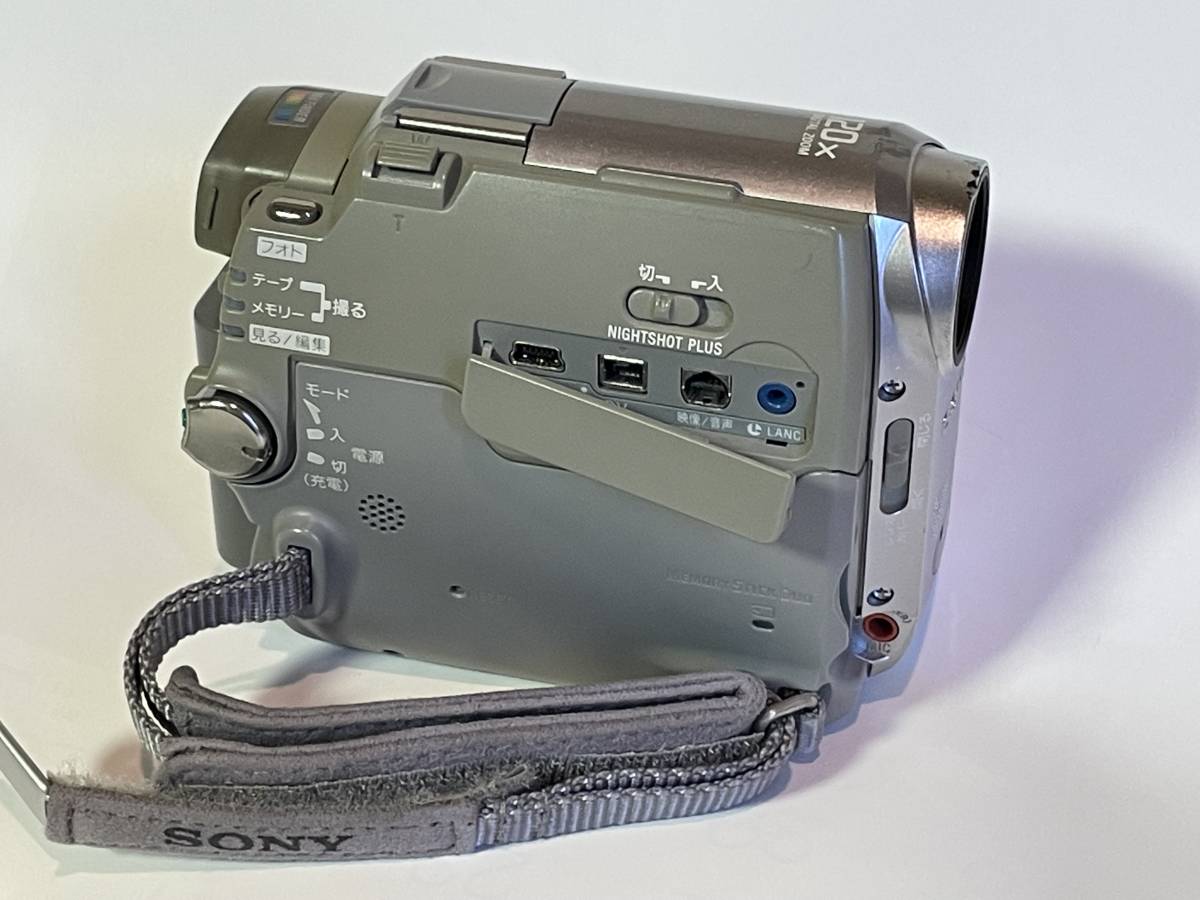 SONY DCR-HC40 W DV方式デジタルビデオカメラ【美品】-