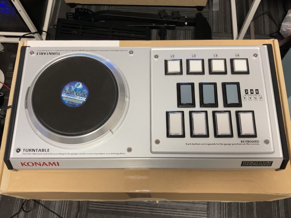 ビートマニアIIDX 専用コントローラー プレミアムモデル OMRONスイッチ換装済 beatmania