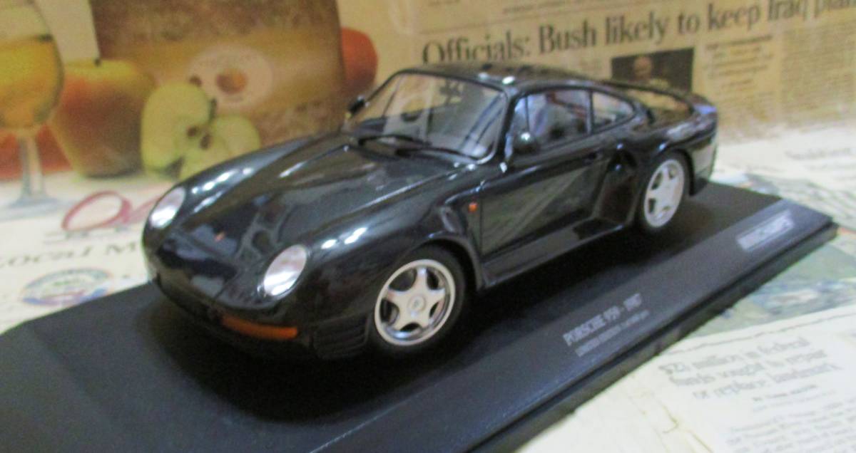 ★絶版*Minichamps PMA*1/18*Porsche 959 1987 グレーメタリック