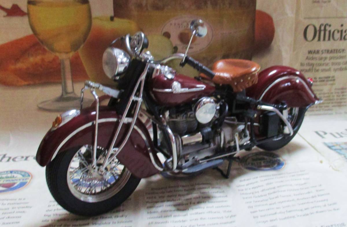 ☆絶版*フランクリンミント*1/10*1942 Indian 442 Motorcycle www