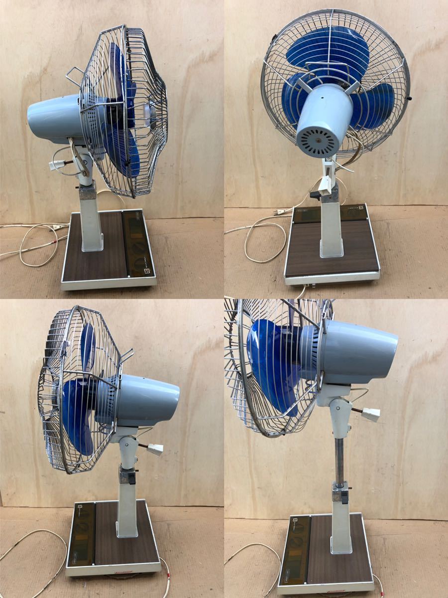 【レトロ】ナショナル National 扇風機 青 3枚羽 ♫ Yahoo!オークション - National ナショナル 扇風機 昭和レトロ 3