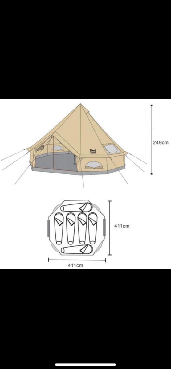 ティンバーリッジ　6人用パオテント　ノルディック風テント　お値下げ中です。