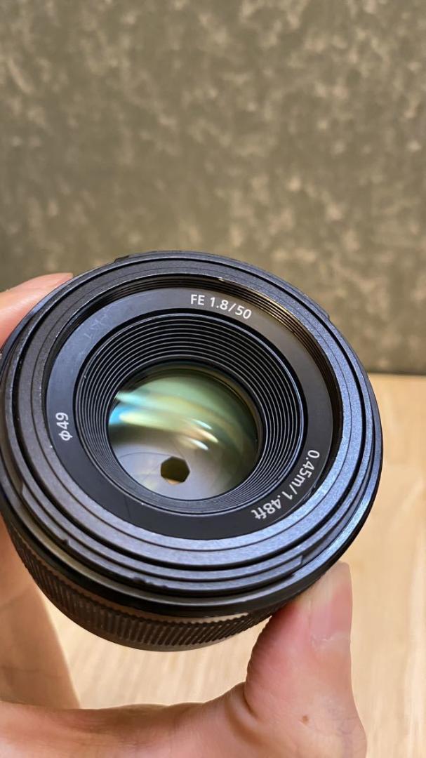 純正レンズフィルター付❗️SONY FE 50mm F1.8 SEL50F18F wireless.uir ...