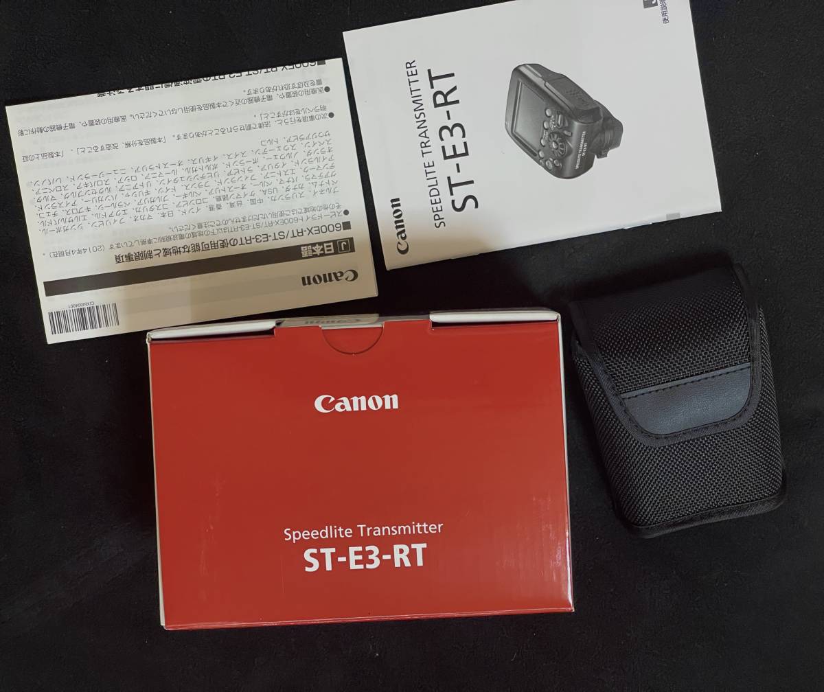 キャノンスピードライトトランスミッターST-E3-RT【新品】 www