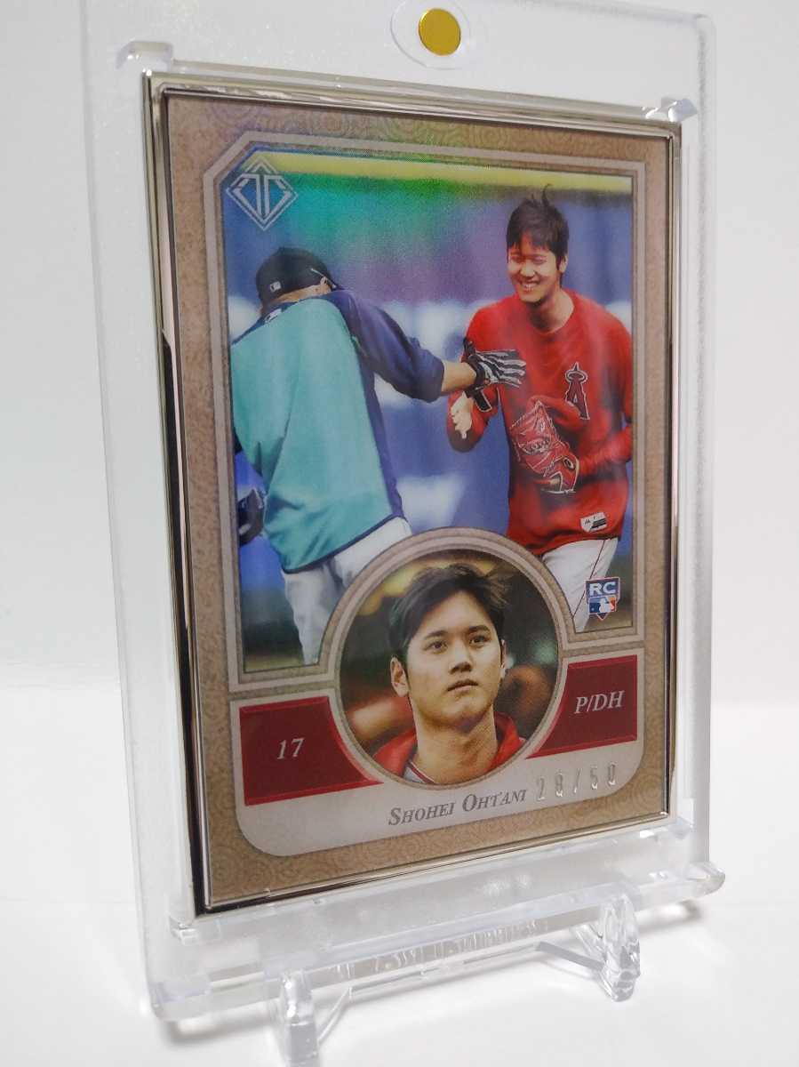 50枚限定:T-SO18】2018/大谷翔平/Topps/Transcendent/RC/ルーキー