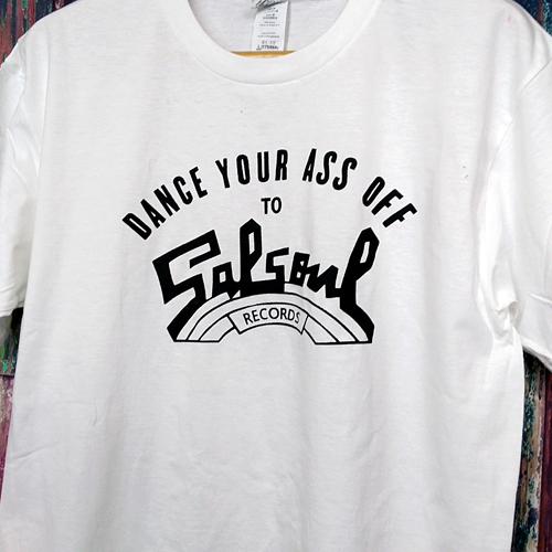 送込 Salsoul Records サルソウル 半袖Tシャツ 白 XLサイズ の画像2