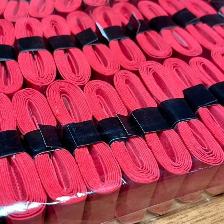 [30ps.@* wet type * free shipping ] grip tape red color red tennis badminton futoshi hand drum. . person hardball wet type grip tape list 