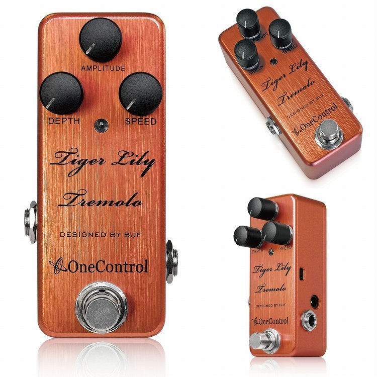 [ outlet ][ не является объектом гарантии ]One Control Tiger Lily Tremolo / a39659 Vintage тремоло звук . Mini размер .!