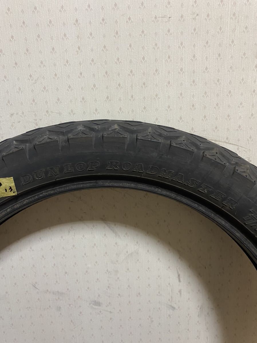 DUNLOP ダンロップ TT100 4.10-19 ロードマスター 中古タイヤ SR400_画像2