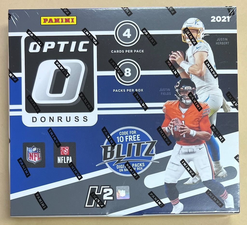 未開封ボックス】2021 Panini Donruss Optic NFL Football H2 Box ...