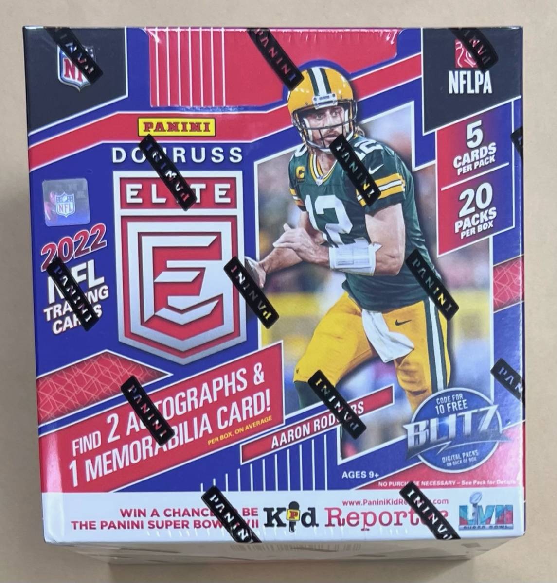 PANINI DONRUSS football HOBBY 新品未開封ボックス-