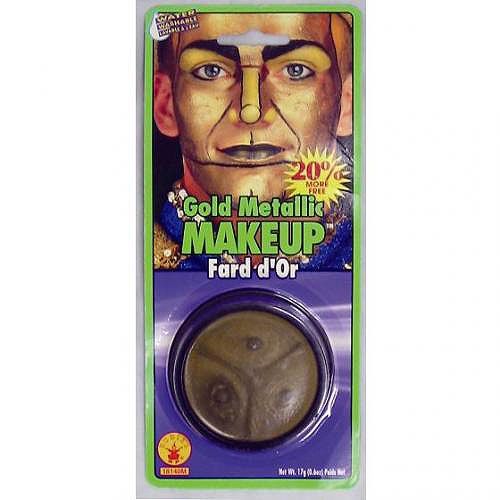 [ immediate payment ][ stock equipped ] make-up for color ( Gold ) # party decoration America miscellaneous goods store equipment ornament Halloween miscellaneous goods make-up paint 