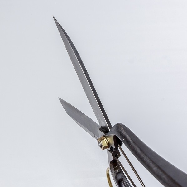 片手刈込鋏 花隈川 細身 軽量 255mm ガード付き 名入れ 片手刈り込み鋏