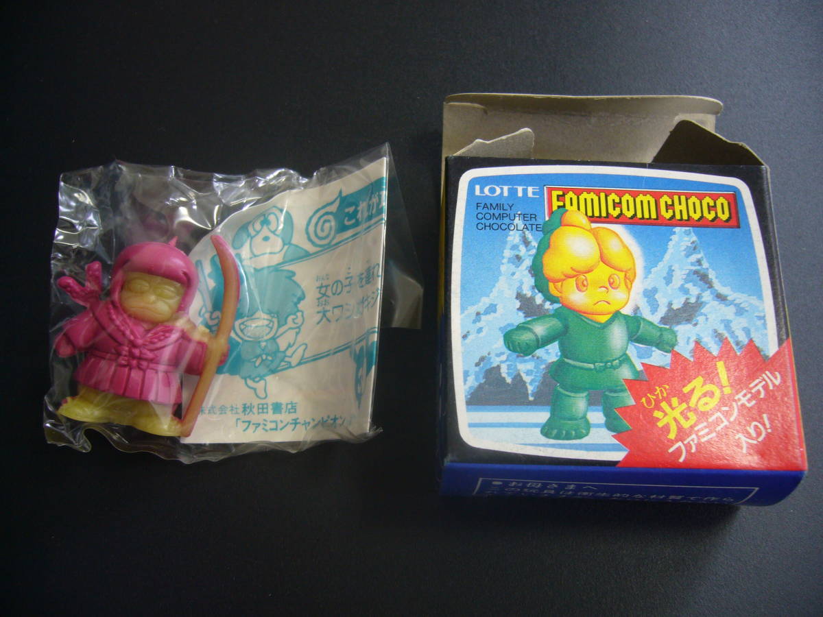 ロッテ ファミコンチョコ マリオ 消しゴム フィギュア レトロ Yahoo!オークション - ファミコンチョコ 消しゴム フィギュア