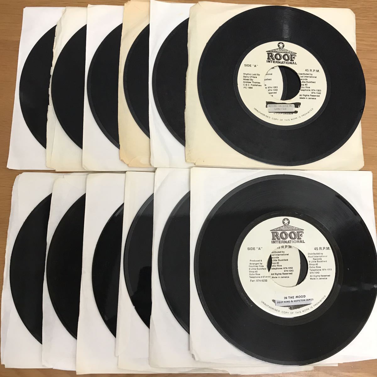 REGGAE PARTY TIME RIDDIM 8枚セット レコード 7インチ