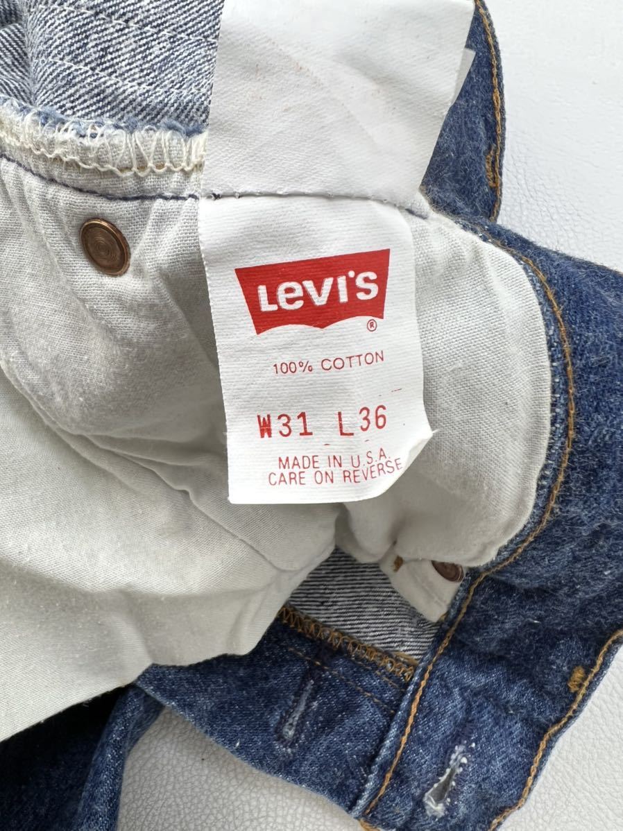 リーバイス ☆ LEVIS 501 ☆ 90s USA製 ボタン裏555 バレンシア工場