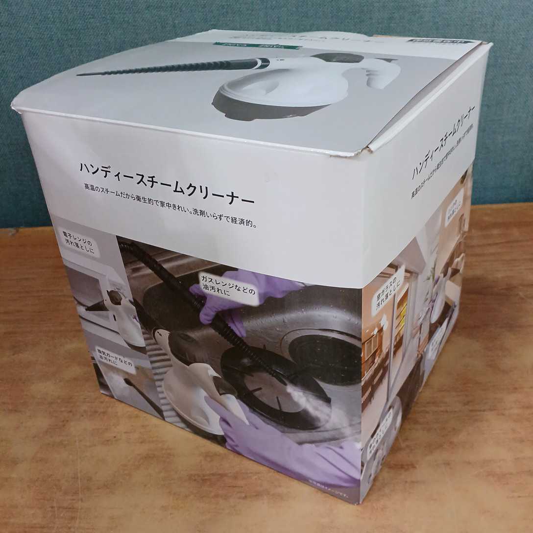  unused goods circle .: handy steam cleaner MCA-723S home use storage goods outer box only breaking the seal accessory equipping electrification only verification 