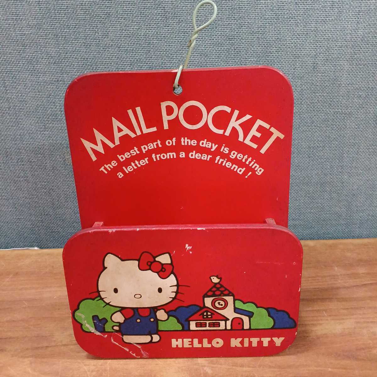 昭和レトロ HELLO KITTY ハローキティ MAIL POCKET メールポケット