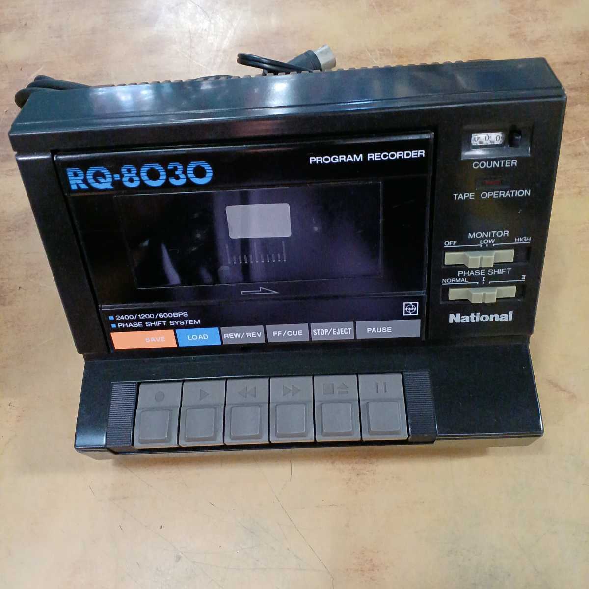 昭和レトロ National ナショナル プログラムレコーダー RQ-8030 データ 東京の店舗・通販情報 ナショナル プログラムレコーダー その他