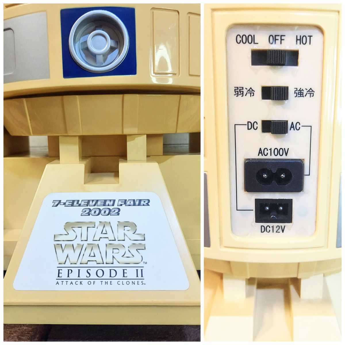 品 スターウォーズ R2-D2型 セブンイレブン限定 温冷蔵庫(映画関連 