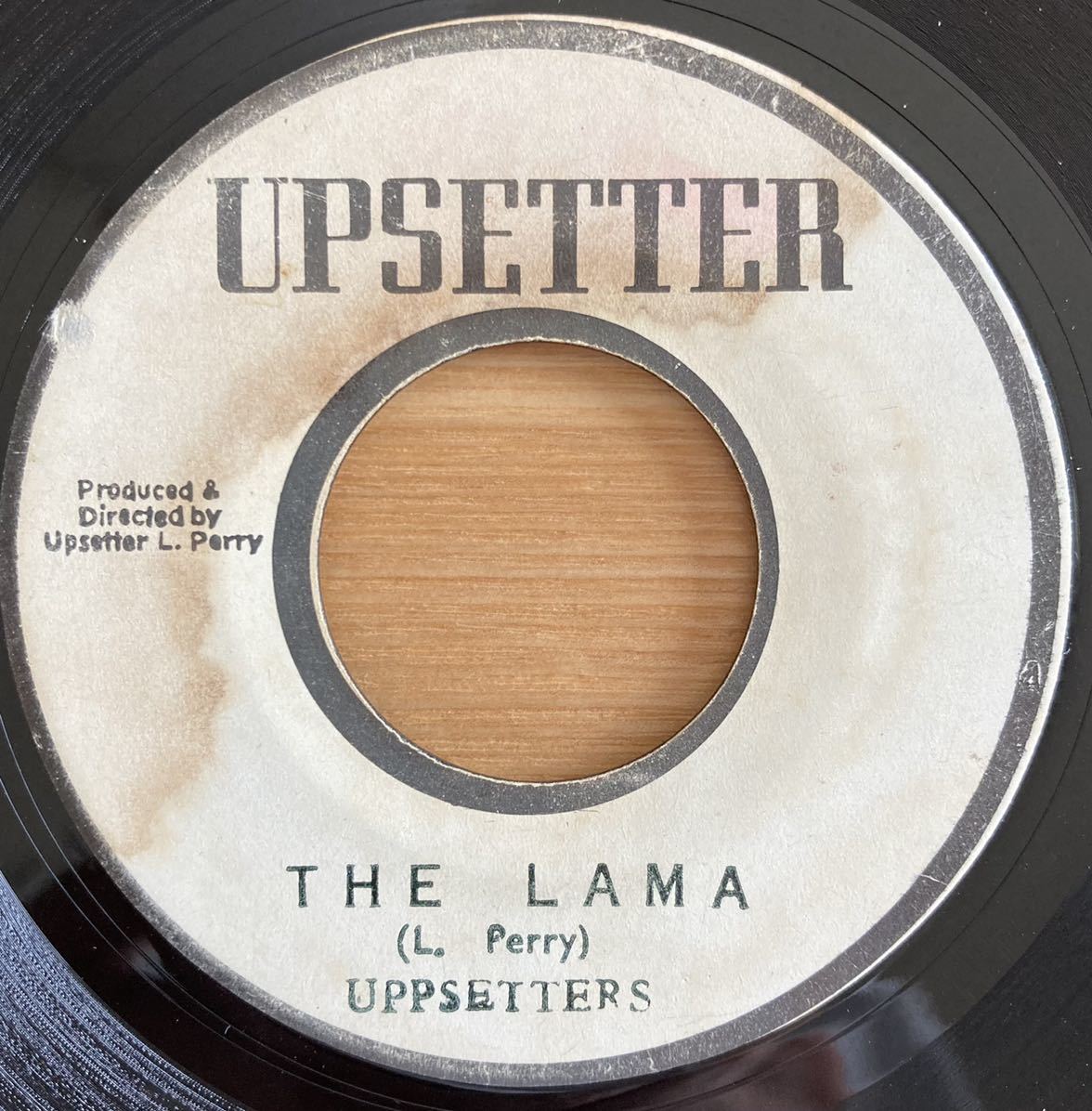 激レアオリジナル盤！ Uppsetters - The Lama / Ironfist / killer roots lee perry_画像1