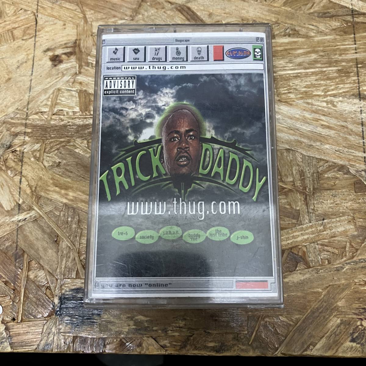 シHIPHOP,R&B TRICK DADDY - WWW.THUG.COM アルバム,名作! TAPE 中古品の画像1