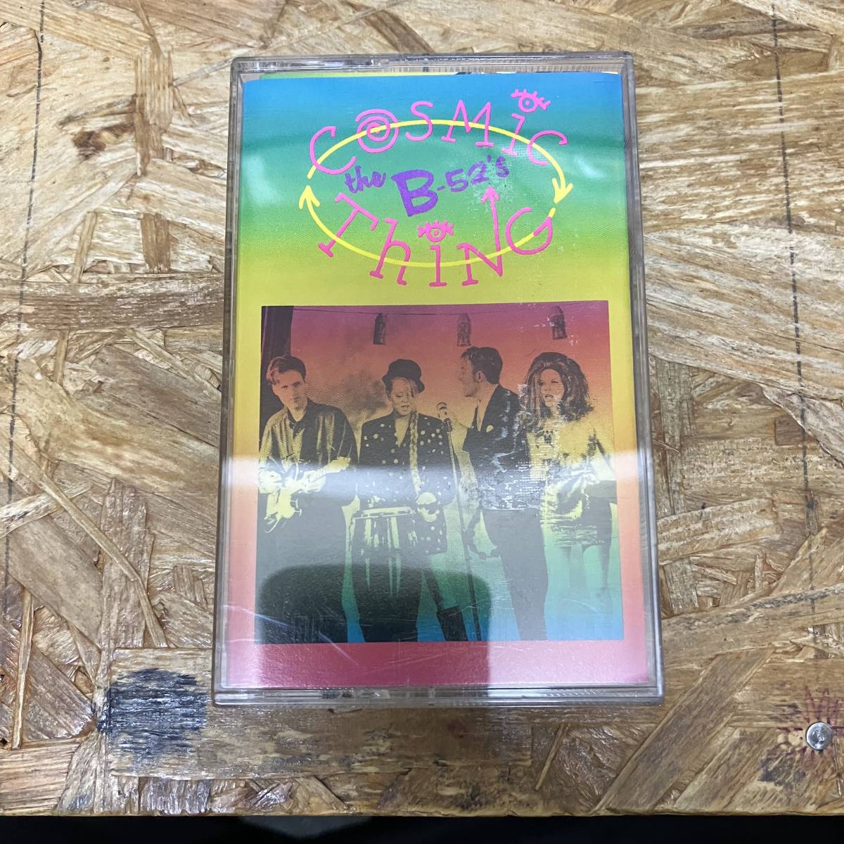 シPOPS,ROCK THE B-52'S - COSMIC THING アルバム,INDIE TAPE 中古品_画像1