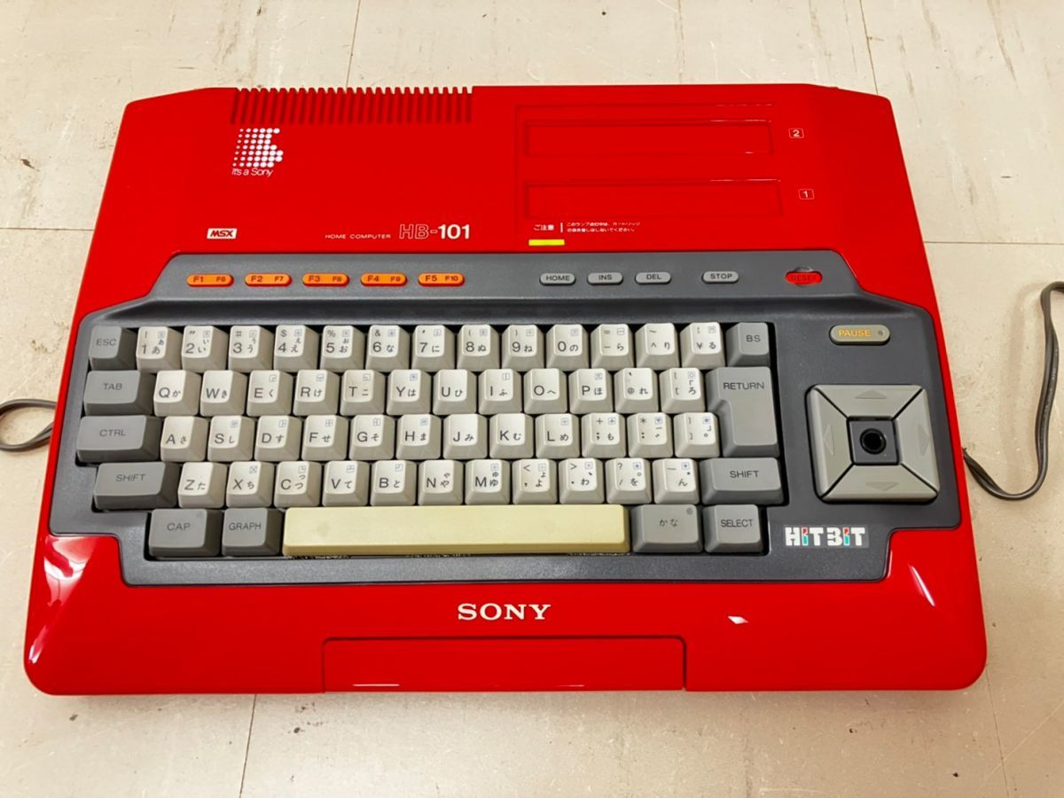 『コール レトロPC 動作確認済 HB101 SONY MSX デスクトップ型PC