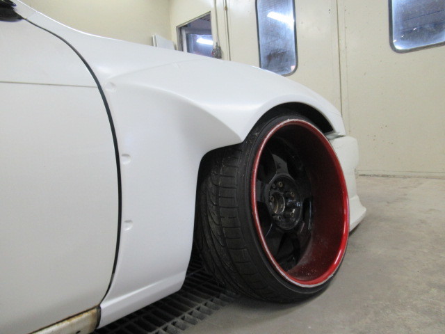  новый продукт!!S14 поздняя версия F крыло S14 Silvia предыдущий период * поздняя версия соответствует заднее крыло передний и задний (до и после) KIT!(4P) 75mmWIDE * высокий качество сделано в Японии *