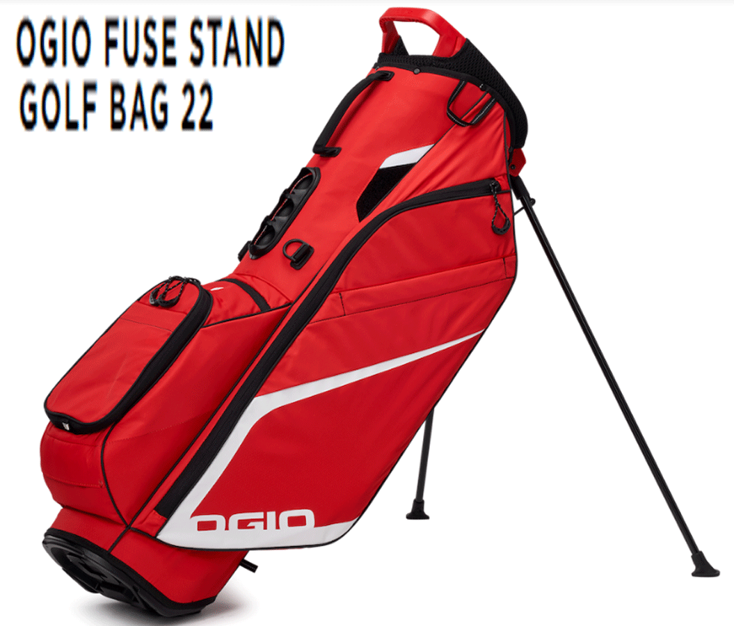 新発売 新品■OGIO■オジオ■2022.9■FUSE STAND GOLF BAG 22■レッド■保冷・保温仕様がついたポケット フードカバーもボディと同色で付き■ OGIO 新発売 新品■OGIO■オジオ■2022.9■FUSE STAND GOLF BAG 22■レッド■保冷・保温仕様がついたポケット フードカバーもボディと同色で付き■ OGIO