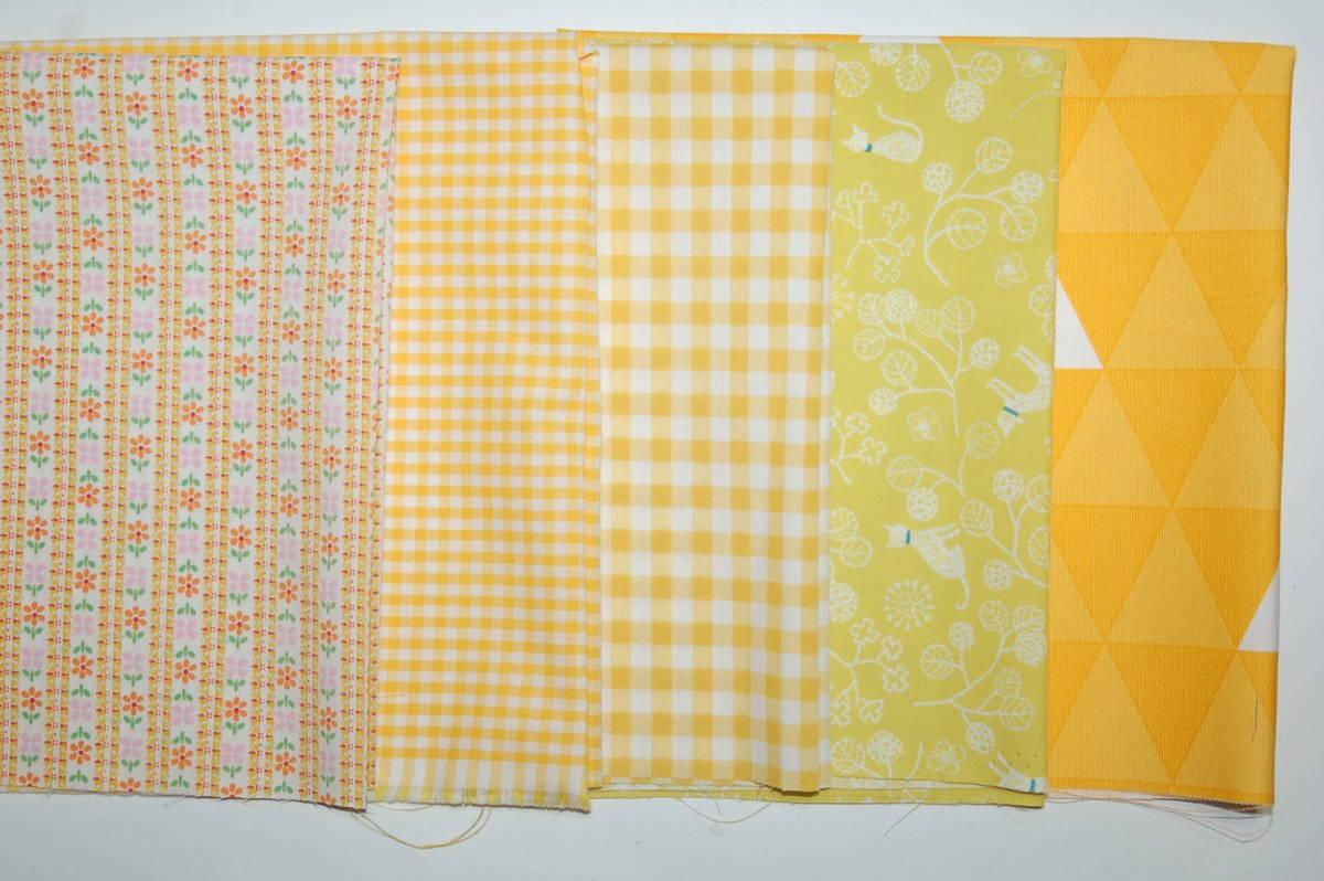 カットクロス パッチワーク用 40×40 5枚 №31