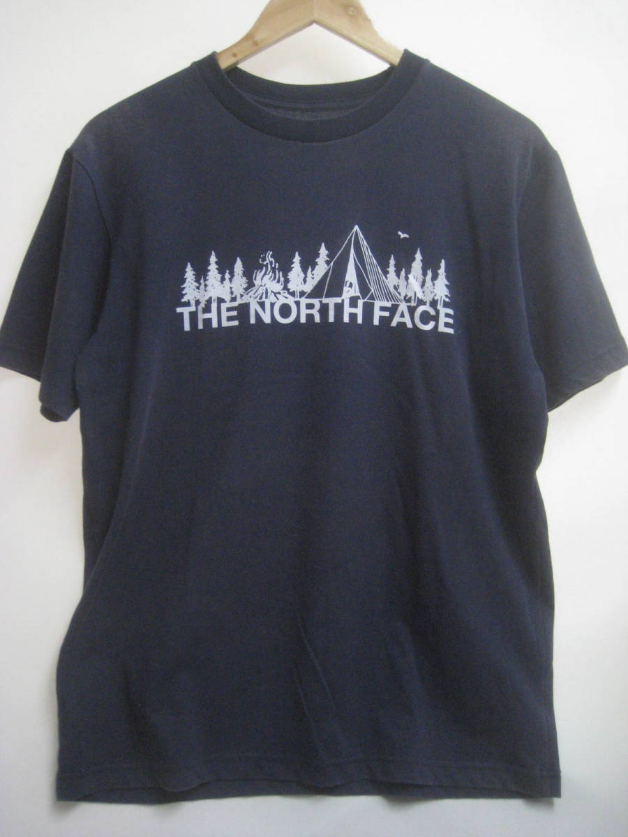 一点物!! THE NORTH FACE ノースフェイス ロゴプリント Tシャツ 良柄 サイズ Lの画像1