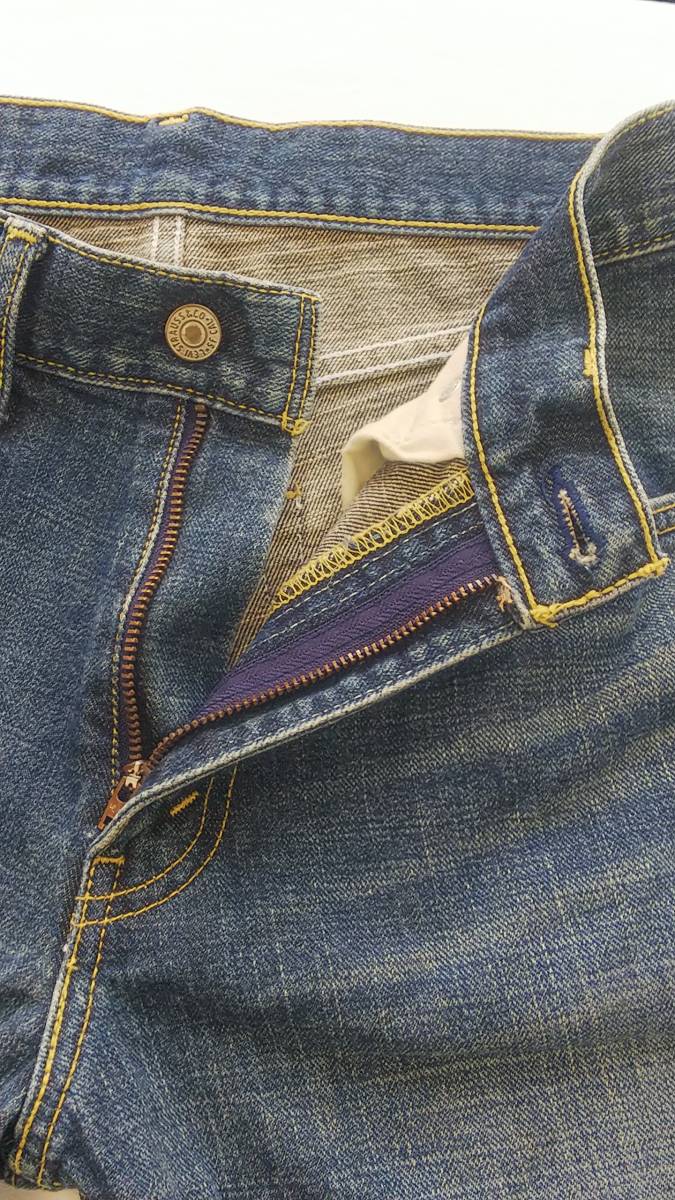 ★Levi's 533-0212*サイズW30 L32*ジーパン*ストレート*メンズ*ジーンズ*脇割り*ヒゲ落ち*紙パッチ*デニム*ボトムス*リーバイス #5295_画像6