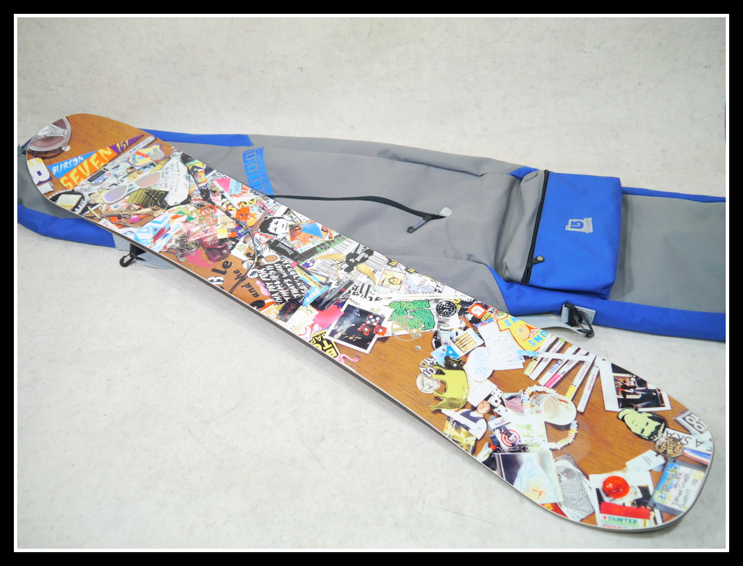 値引き BURTON SEVEN セブン 板 スノーボード 155cm ongas.com.pe
